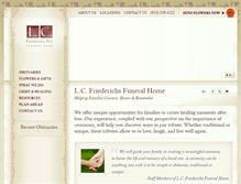Tablet Screenshot of lcfandson.com